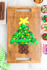 Say Yes To This Christmas Tree Buttercream Board