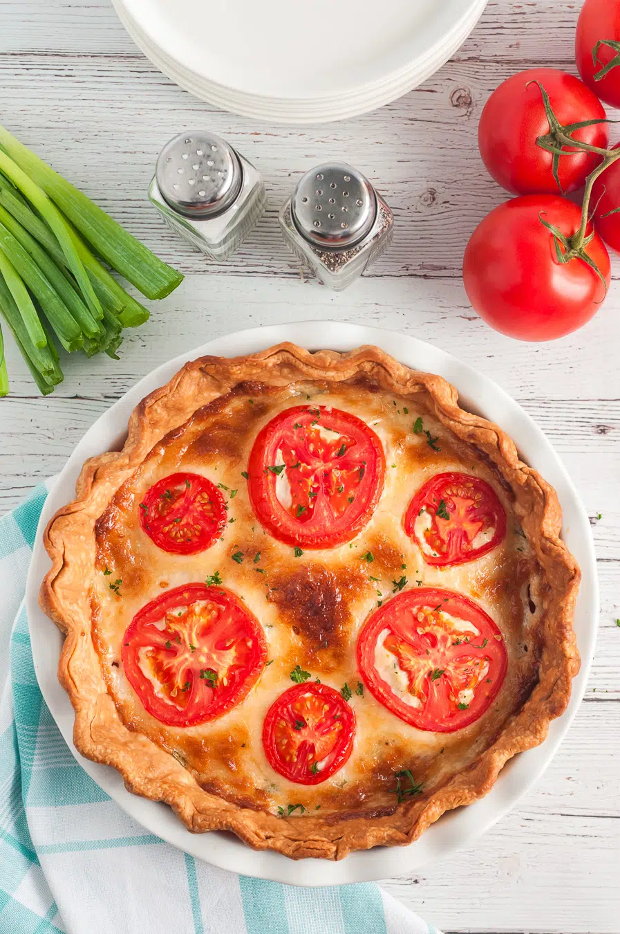 baked tomato pie