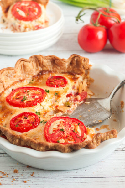 Savory Tomato Pie Recipe | Cutefetti