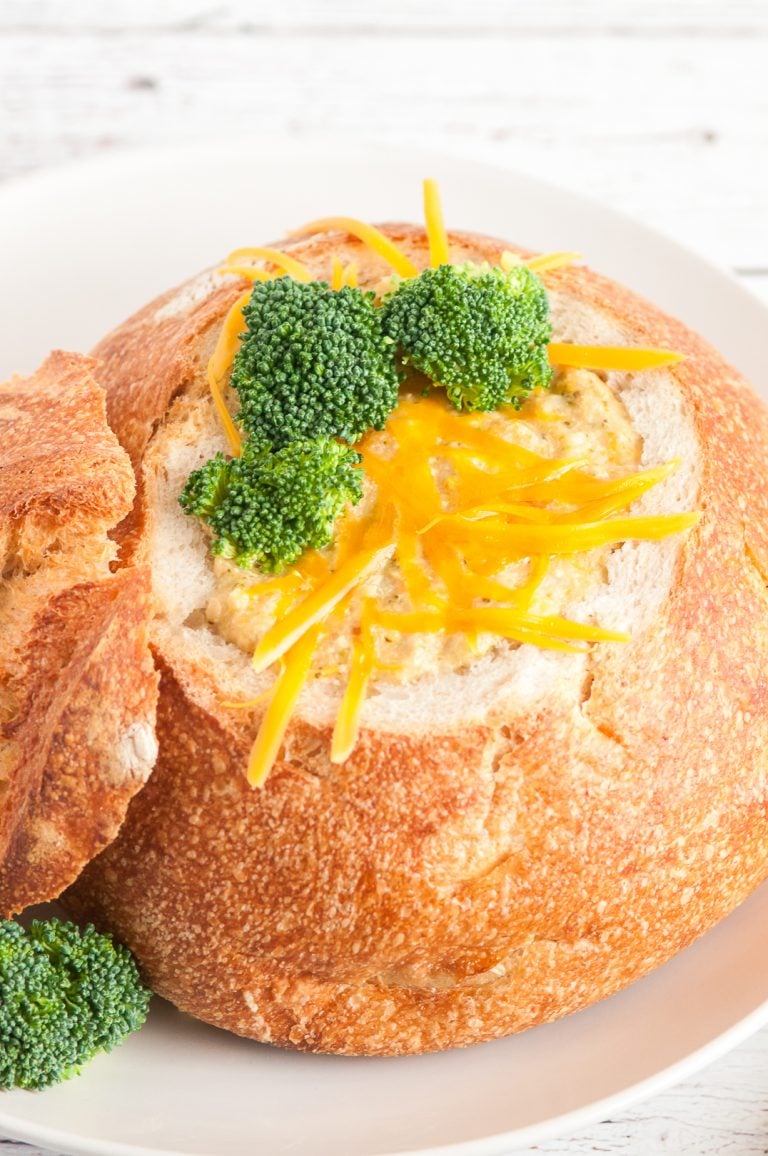 bread bowl of soup