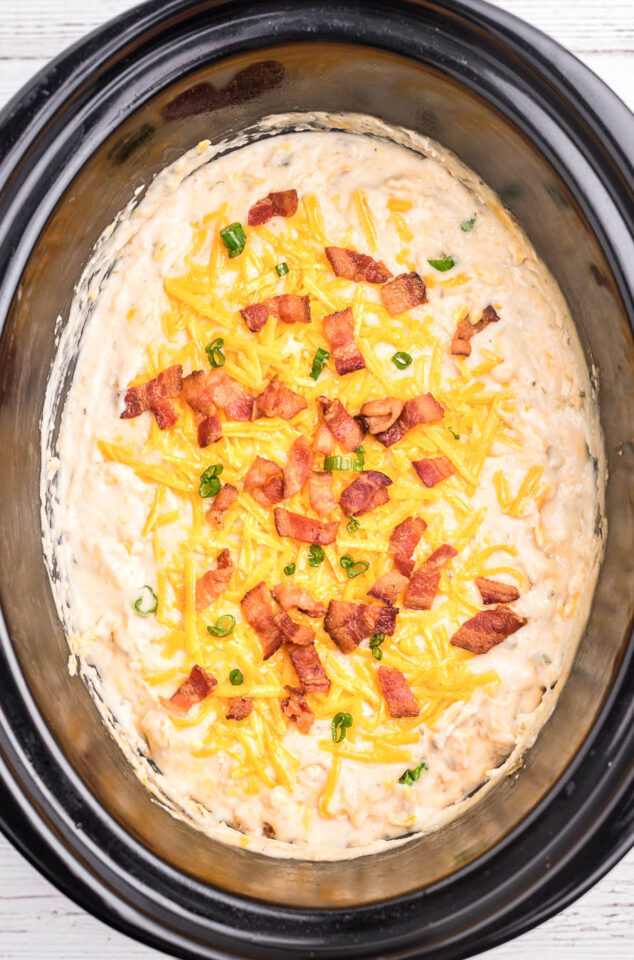 Slow Cooker Double Thick Baked Potato Soup