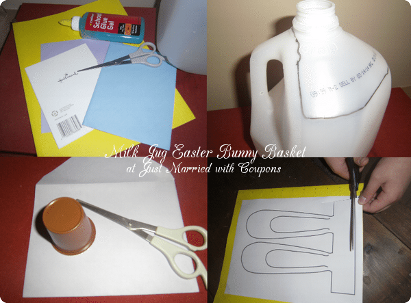 milk jug easter basket