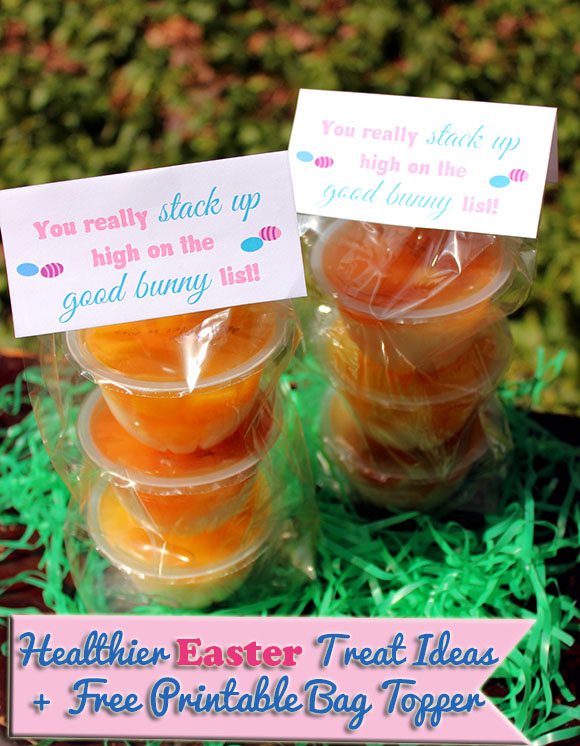 Healthier Easter Treat Ideas and Free #Printable #Easter Bag Topper #DoleParfaitEscape