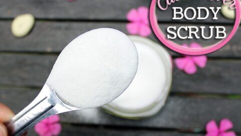 Glow Sugar Scrub (DIY Body Scrub 2-Ingredients + Optional Add-ins!)