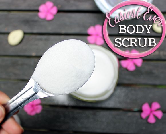 Beauty Hack: 2 Ingredient Body Scrub