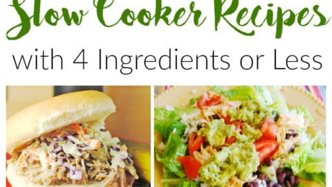 44 Slow Cooker Recipes with 4 Ingredients or Less