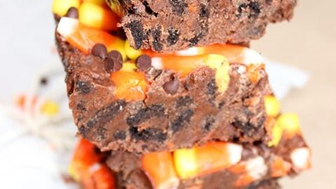 No Bake Chocolate Halloween Bars Recipe