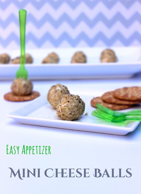 Mini Cheese Balls #appetizer #recipe