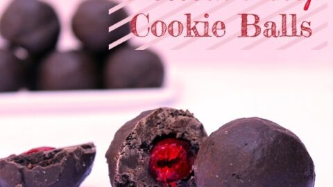 Holiday Hacks: No Bake Chocolate Cherry Cookie Balls Recipe