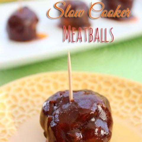 slow cooker meatballs recipe