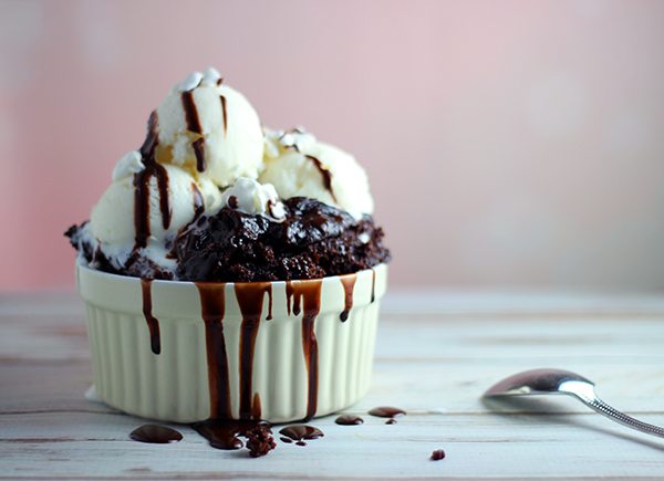 Try this Death by Chocolate Molten Cake with Nutella in your slow cooker #yum