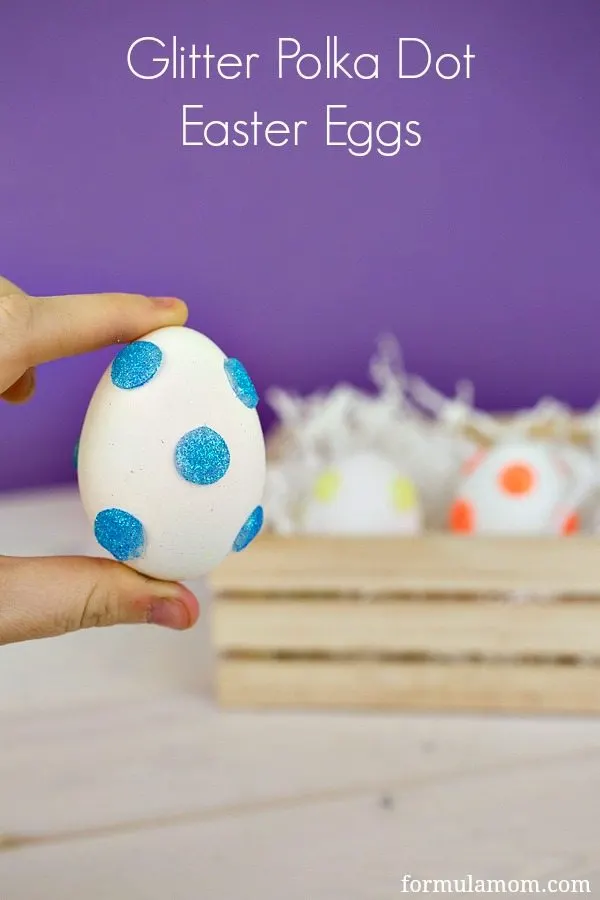 Glitter-Polka-Dot-Easter-Eggs
