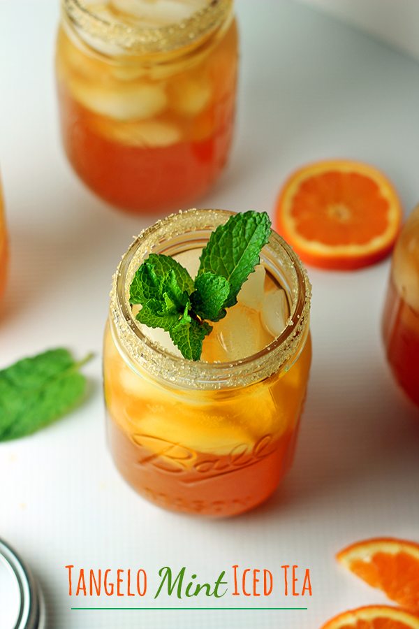 tangelo mint iced tea recipe