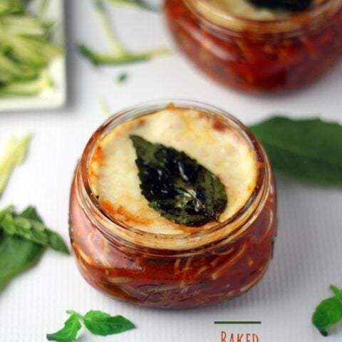 Simple Baked Zucchini Cups #NewTraDish #sp