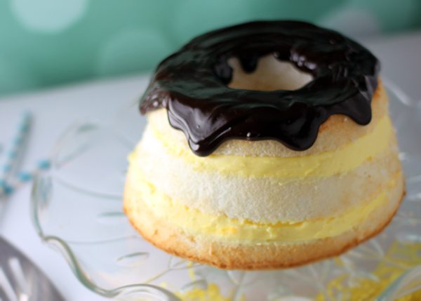 Easy Layered Boston Cream Pie Cake Recipe | Cutefetti