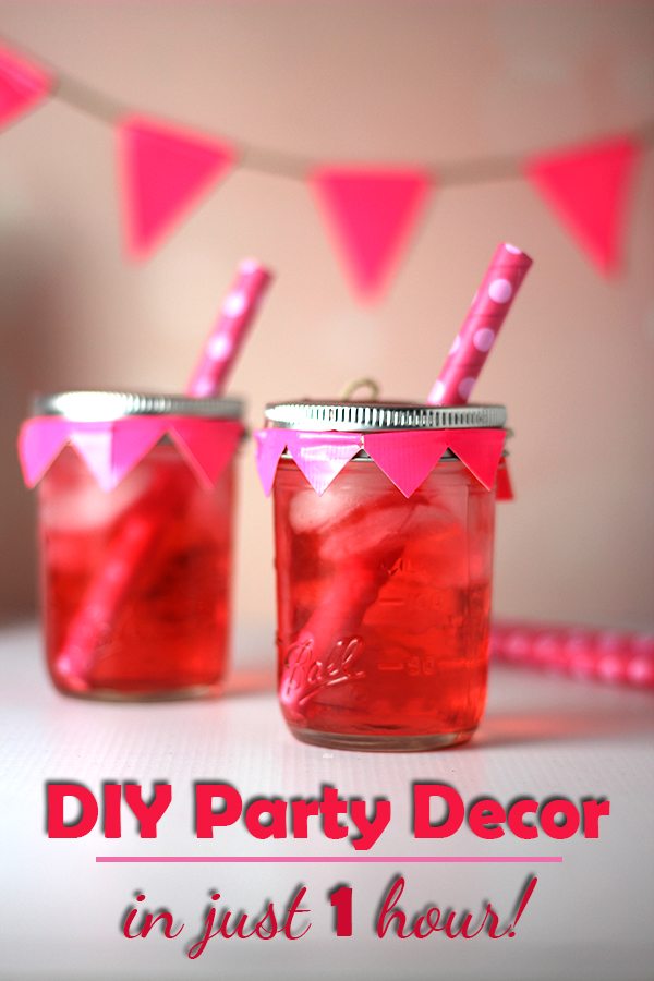 1 Hour DIY Party Decor and Easy Clean Up Tips