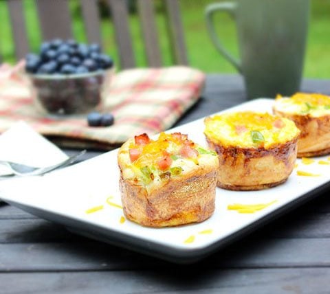 Western Omelet Cups Recipe