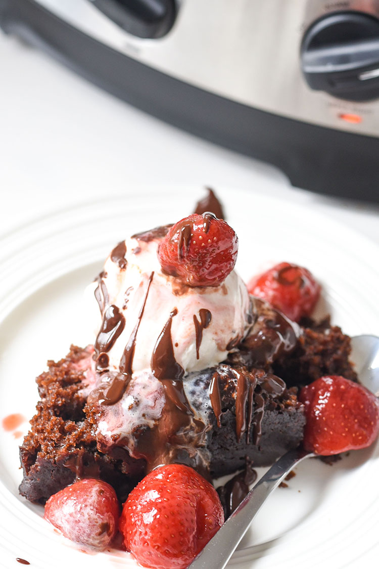 chocolate slow cooker cake