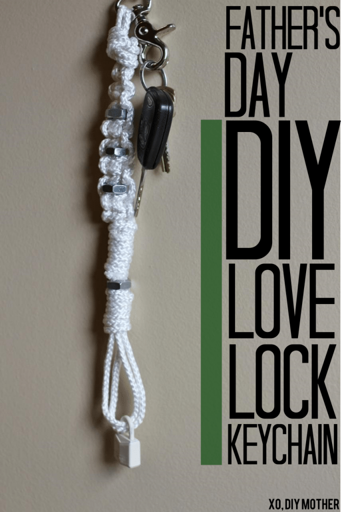 DIY Project: Father's Day Love Lock #DIY #FathersDay