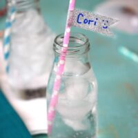 personalized straw labels