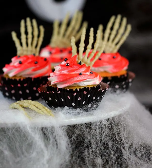 scary cupcakes
