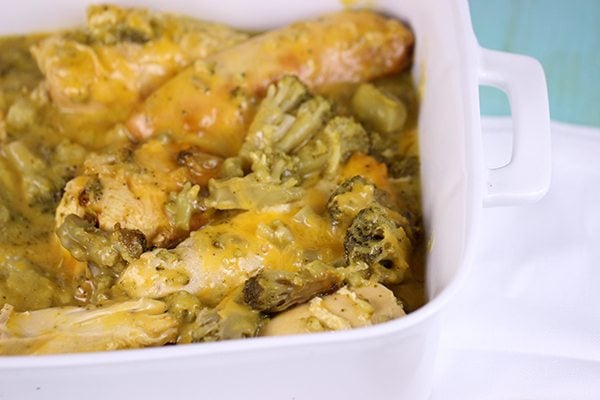 slow cooker broccoli and cheese chicken