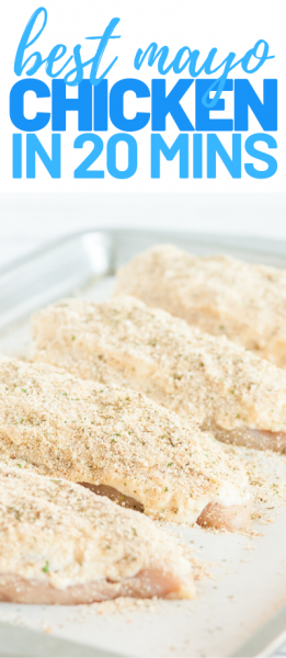 4 ingredient parmesan crusted chicken recipe