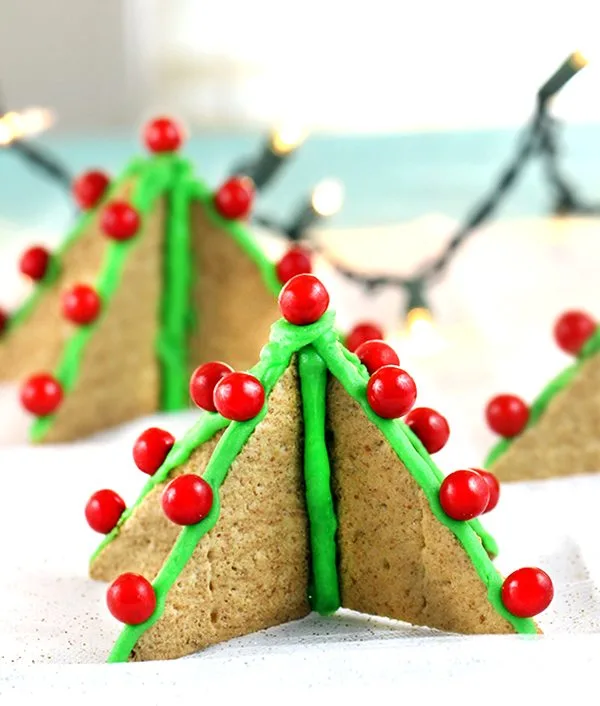 graham crackers christmas tree