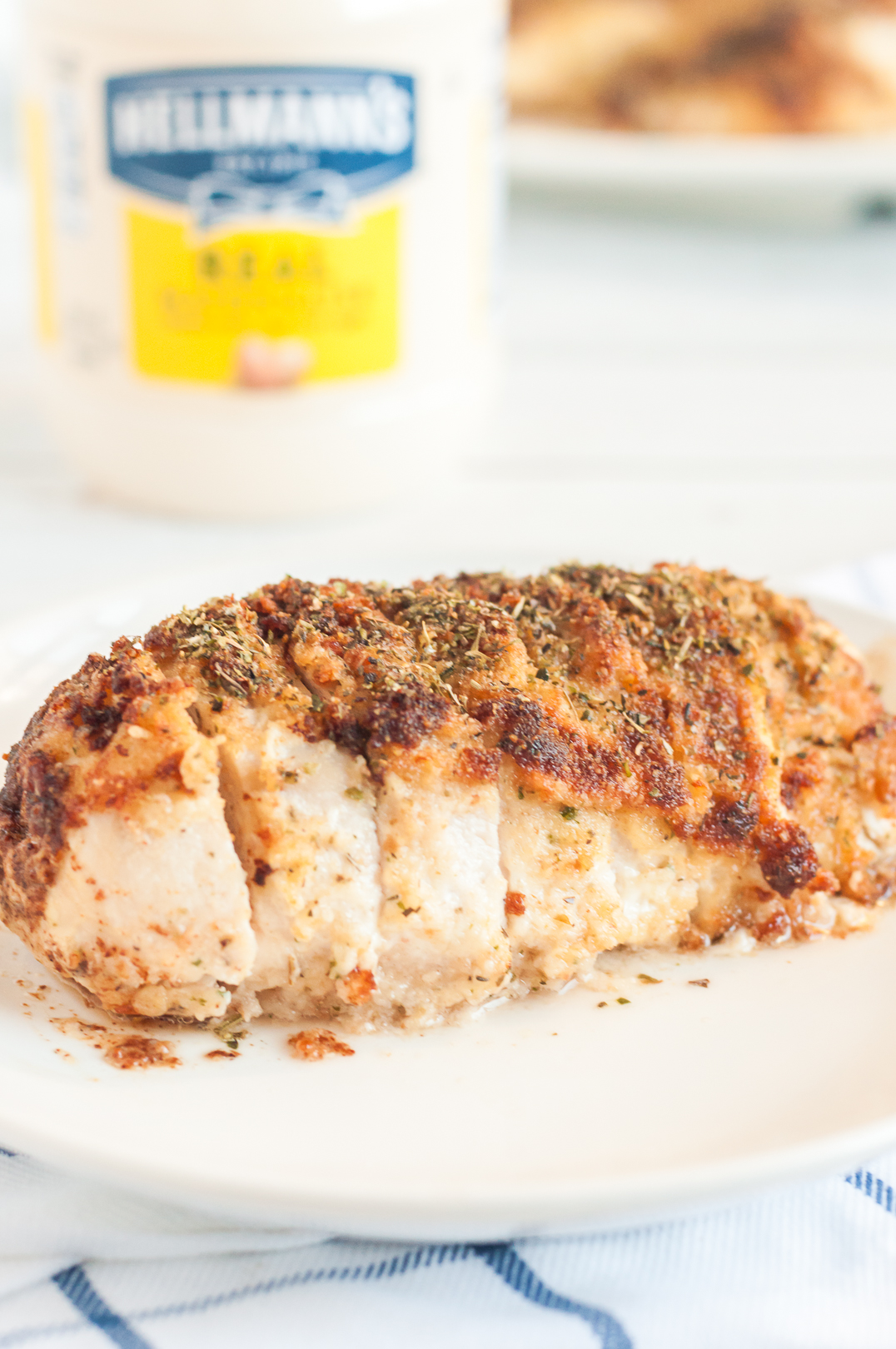 The Enchanted Cook: Parmesan Crusted Chicken {Hellmann's Mayo Recipe}