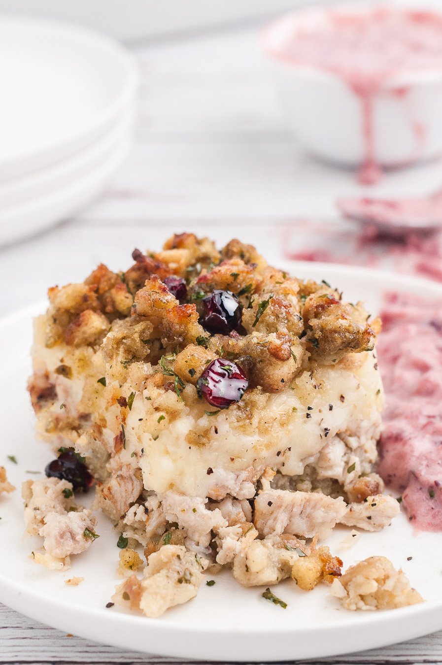 turkey casserole with leftovers