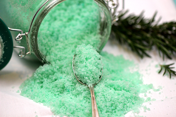 Make Your Own Spruce Bath Salts