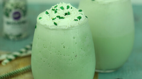 Easy Green Kool-Aid Milkshake Recipe for St. Patrick's Day