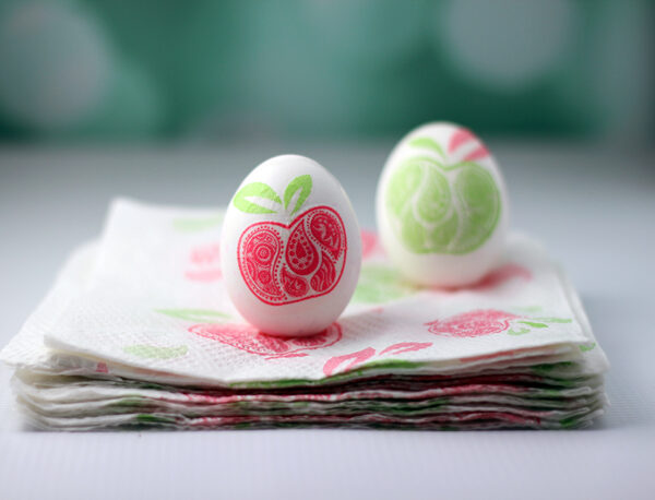 Decoupage Easter Eggs