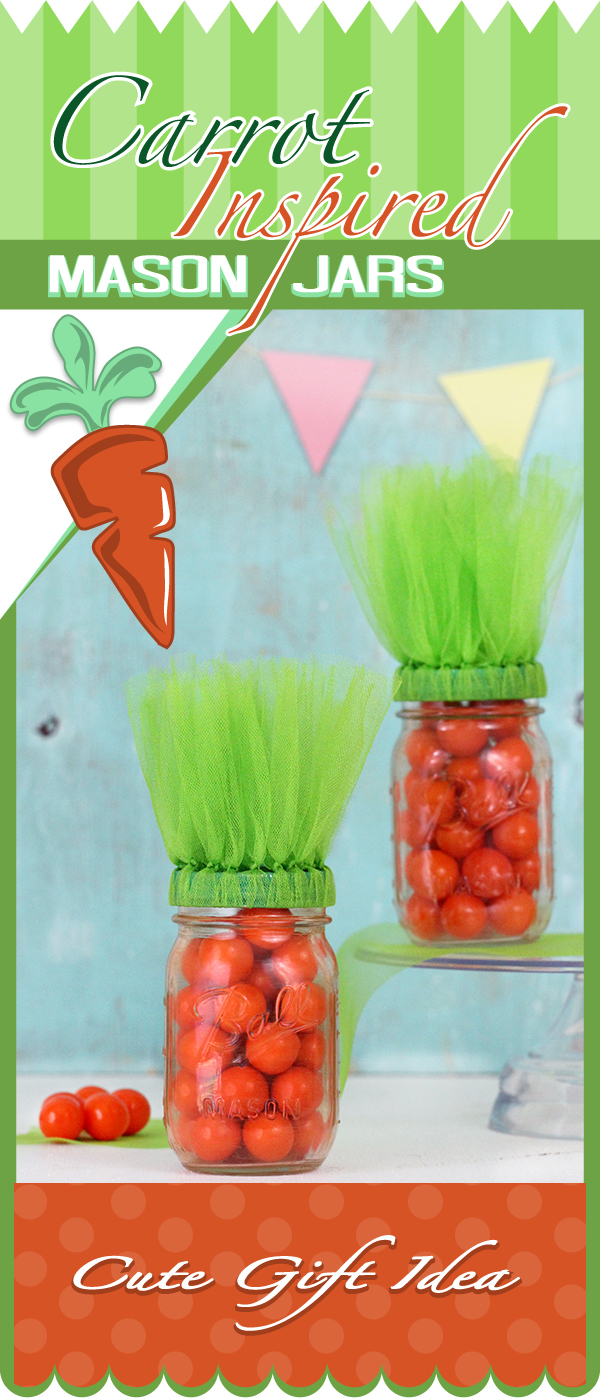 carrot inspired mason jars