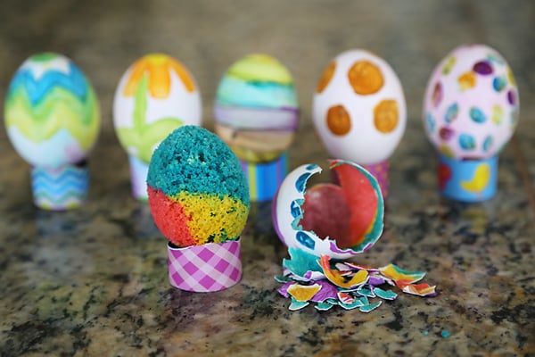 The Easy Way to Bake Cake in Egg Shells for Easter