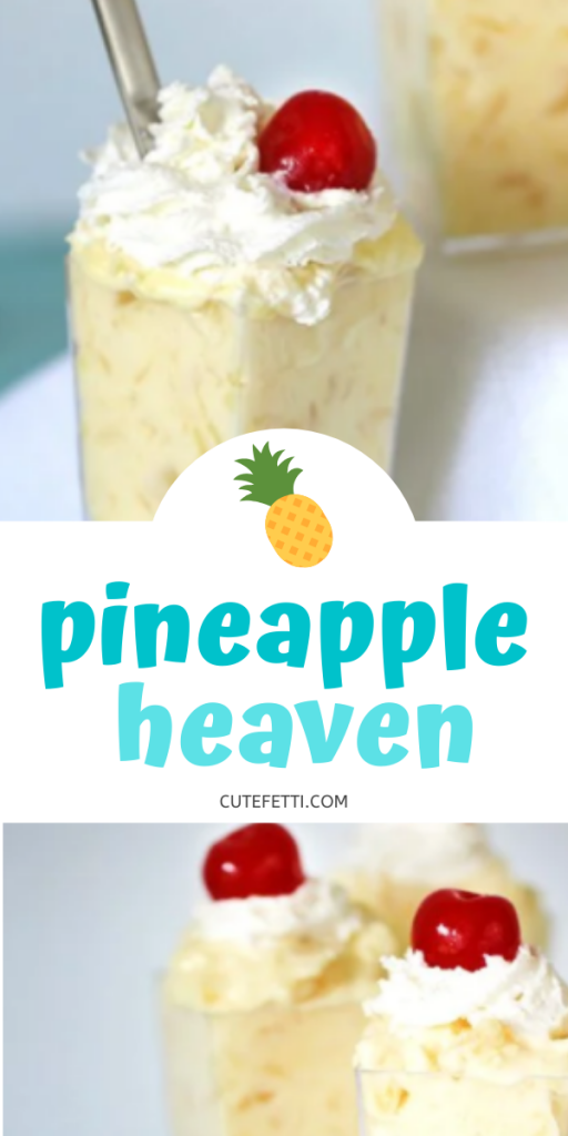 Easy Pineapple Dessert with 3 Ingredients Cutefetti