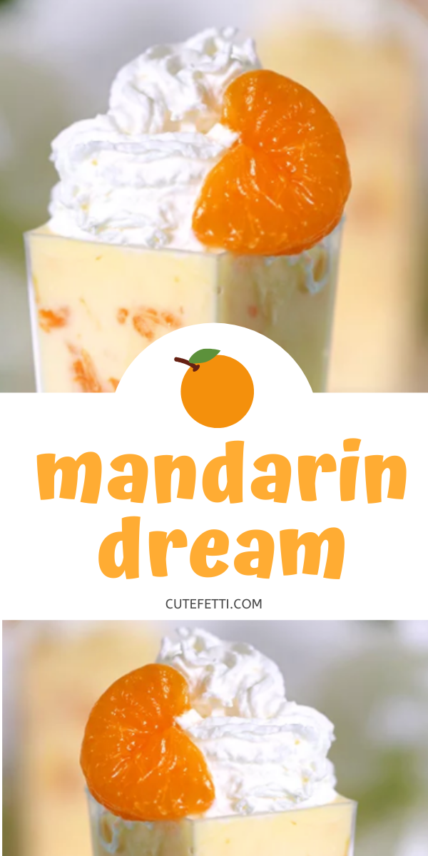 Easy Mandarin Orange Dessert with 3 Ingredients Cutefetti