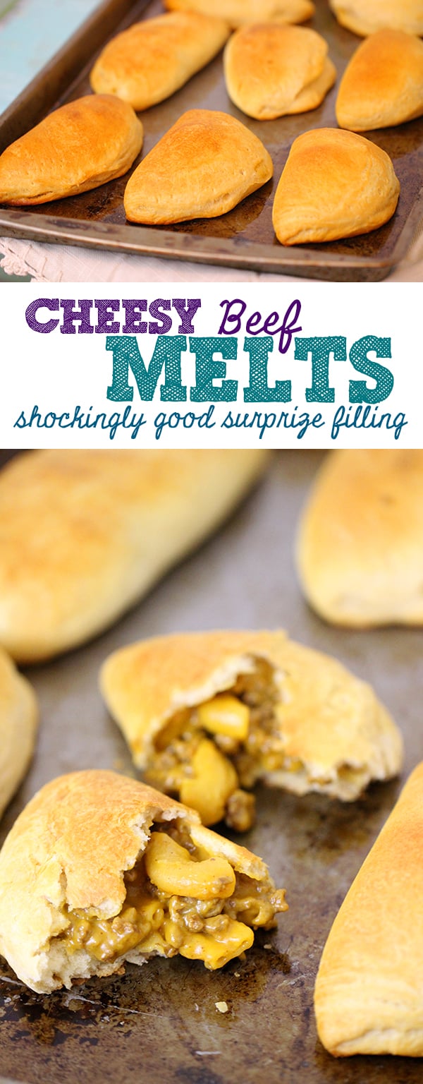 Easy Cheese and Beef Melts