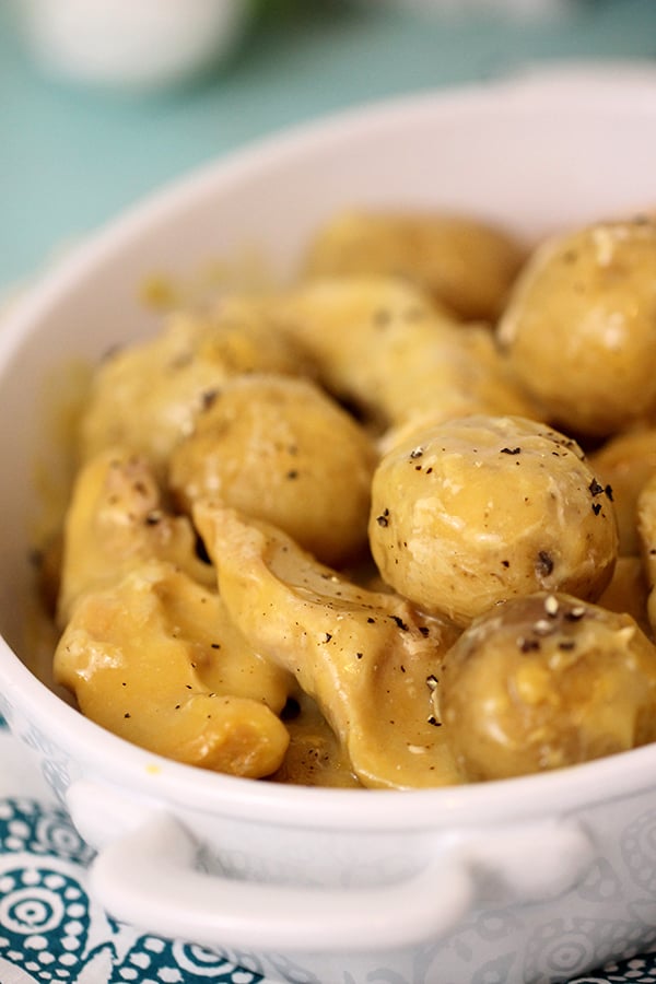 Ridiculously Easy Chicken and Potatoes Slow Cooker Recipe
