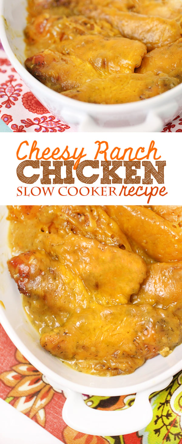 Cheesy Ranch Slow Cooker Chicken Recipe LIFESTYLE BLOG