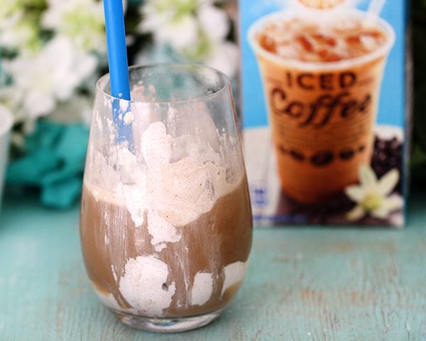 Cinnamon Vanilla Upside Down Iced Coffee - Cutefetti