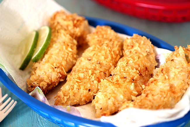 Chipotle Lime Crusted Chicken Tenders