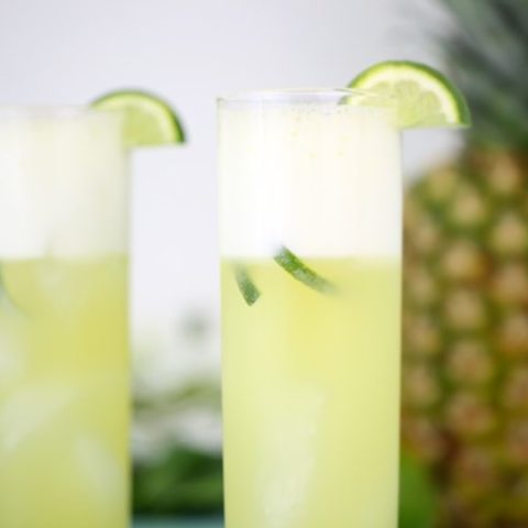 pineapple lime drink