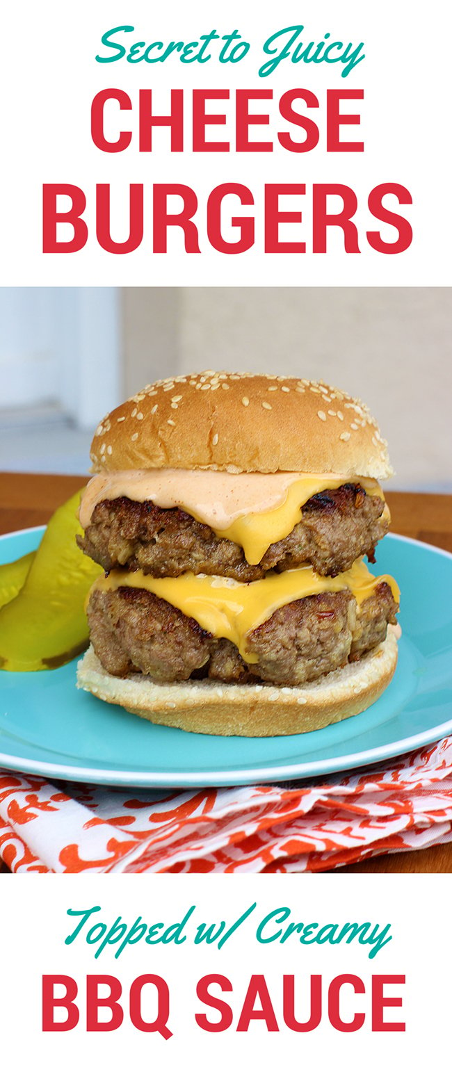 Two secret ingredients turn burgers into the juiciest and tastiest creation ever.