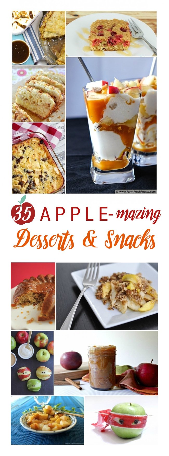 35 Amazing Desserts and Snacks Using Apples