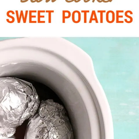 Why haven't I tried this before! The slow cooker makes sweet potatoes so tender and delicious! No cleanup