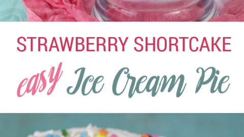 Strawberry Shortcake Ice Cream Pie Recipe