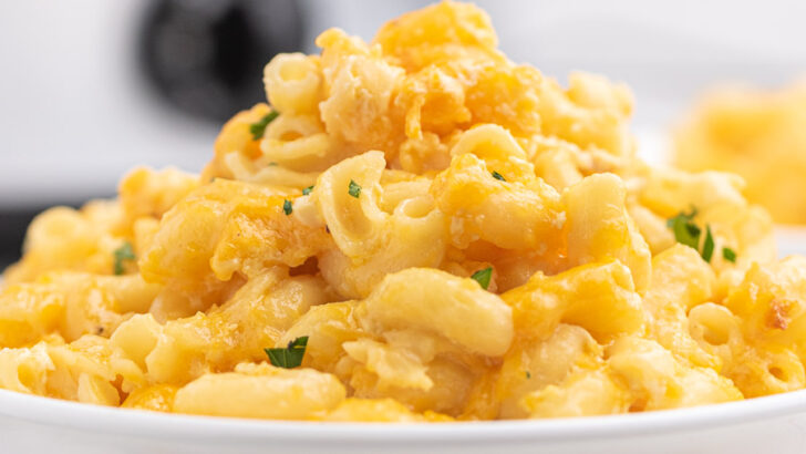 Awesome Slow Cooker Macaroni & Cheese with Just 5 Ingredients