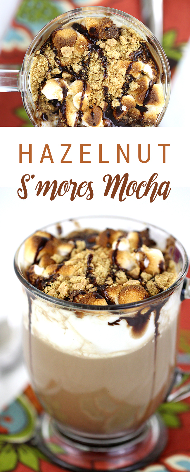 hazelnut s’mores mocha for one