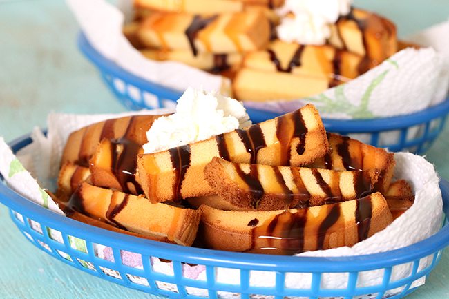 pound cake fries